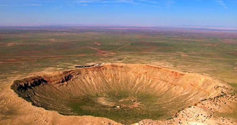 How close could you be to witness Arizona's meteor crater form and still live to tell the tale?