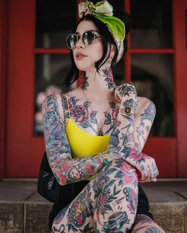 Annɑ Meliani: The Tattooed Model Redefining Beauty Standards in Fashion - mysteriousevent.com