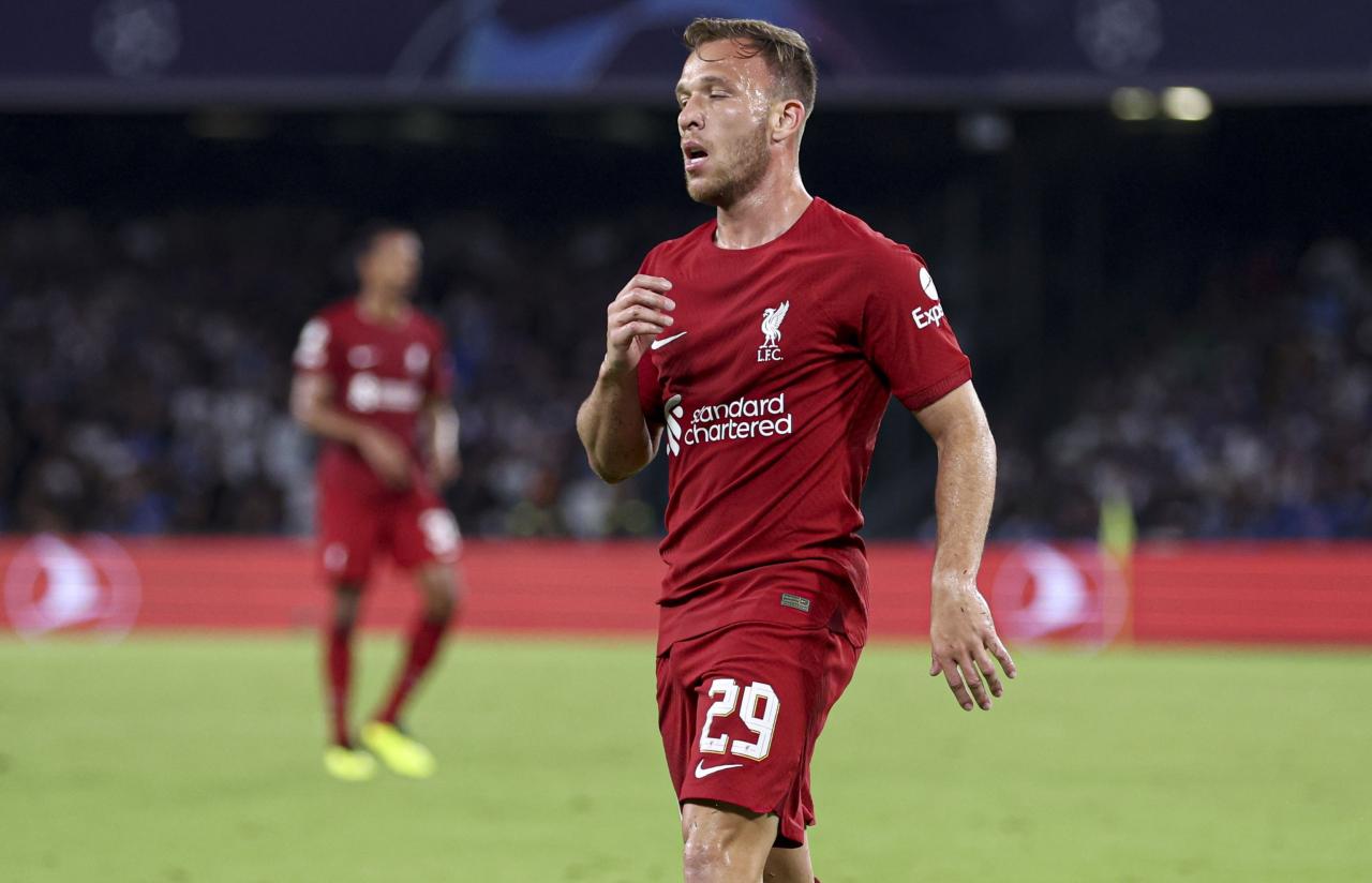 Arthur Melo joined Liverpool on loan at the beginning of the season